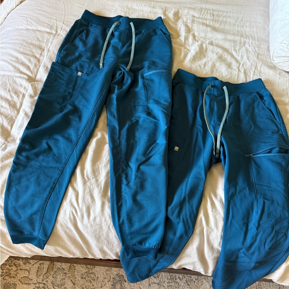 Two pairs of fabletics scrubs (BOTH) $25